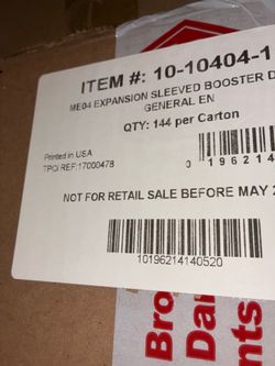 Chaos rising 144 count booster sleeve case sealed