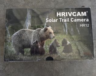 New In Sealed Box Solar Trail Camera HR12