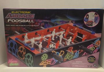 ⚽🔥 Electronic Arcade Foosball – Neon Series 🔥⚽