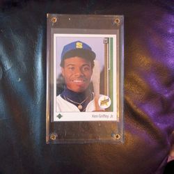 Ken Griffey Jr 1989 Upper Deck Rookie Card