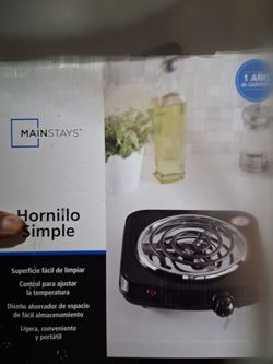 Used but in good condition lil hornillo lil electric plug stove