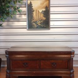 Wooden Pop-Up Coffee Table 