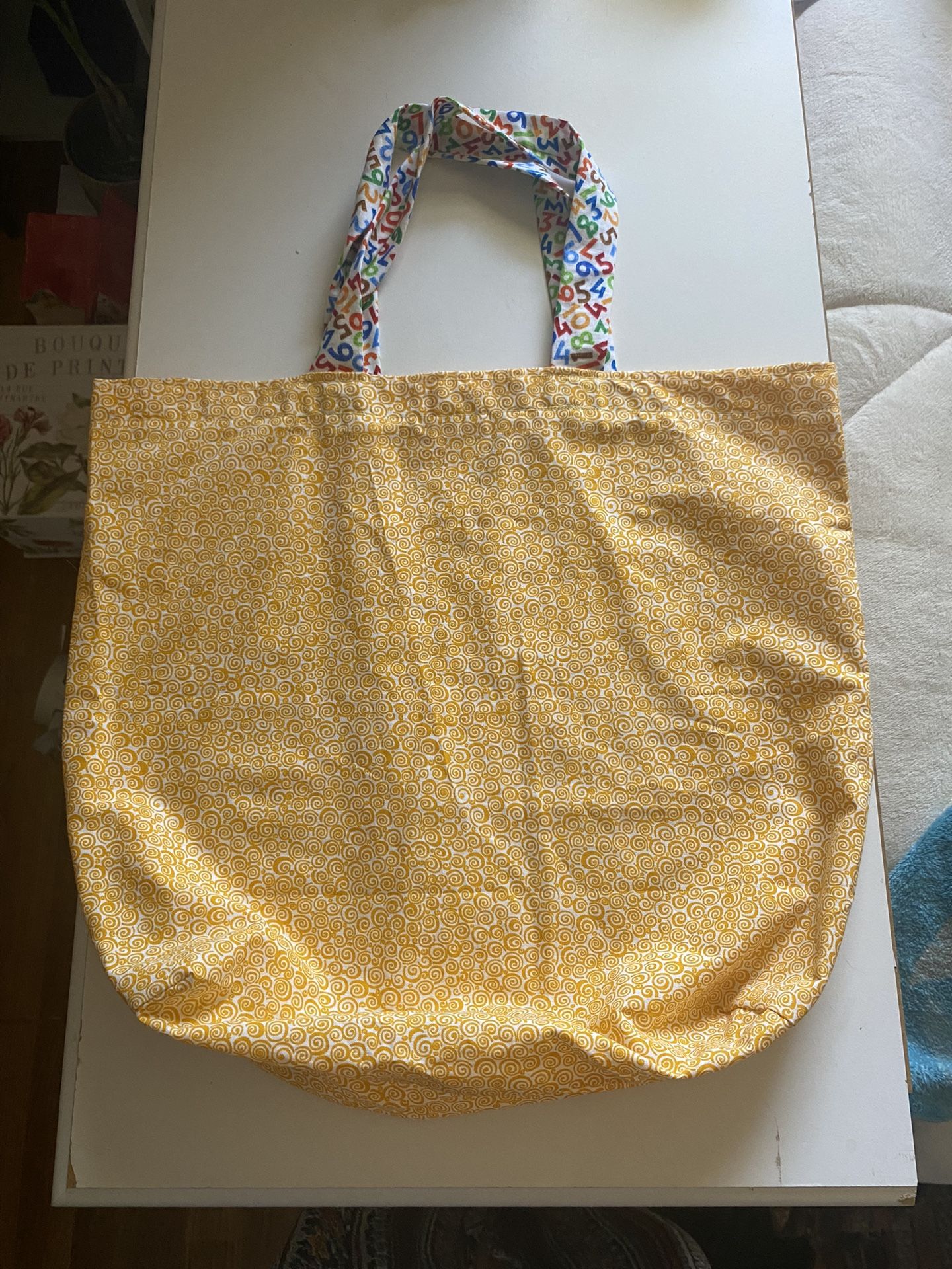 Yellow Tote Bag