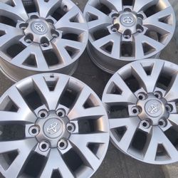 Juego De Rines Para Trocas Toyota Tacomas 4rruner Secoya Tundra Nissan Frontier Medida 16