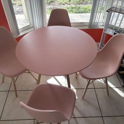 Pink Table 