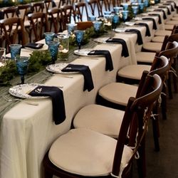 Navy Formal Napkins