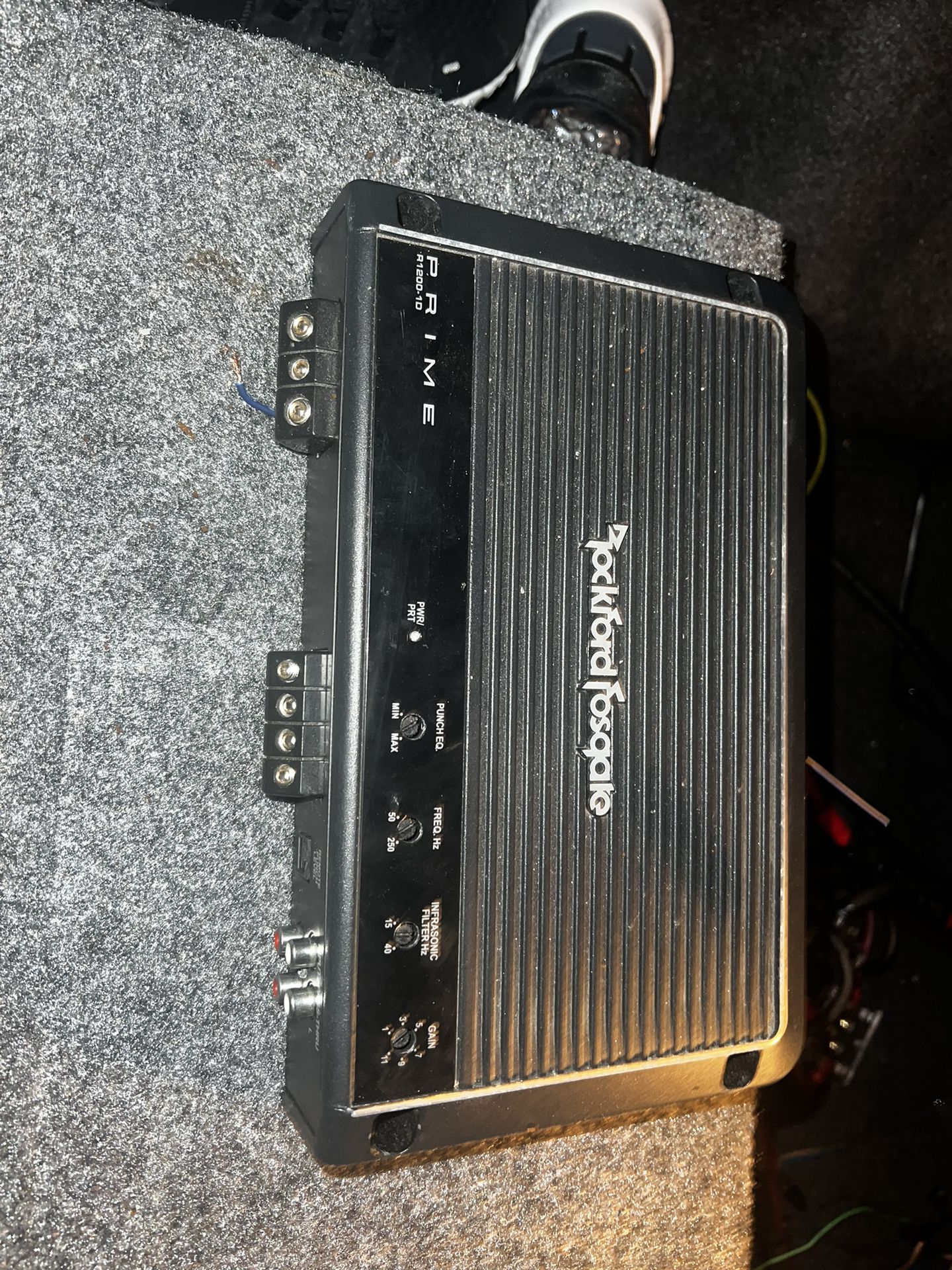 Rockford Fosgate Prime 1,200 Watt Class-D Mono Amplifier
