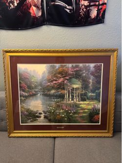 Thomas Kinkade - The Garden of Prayer