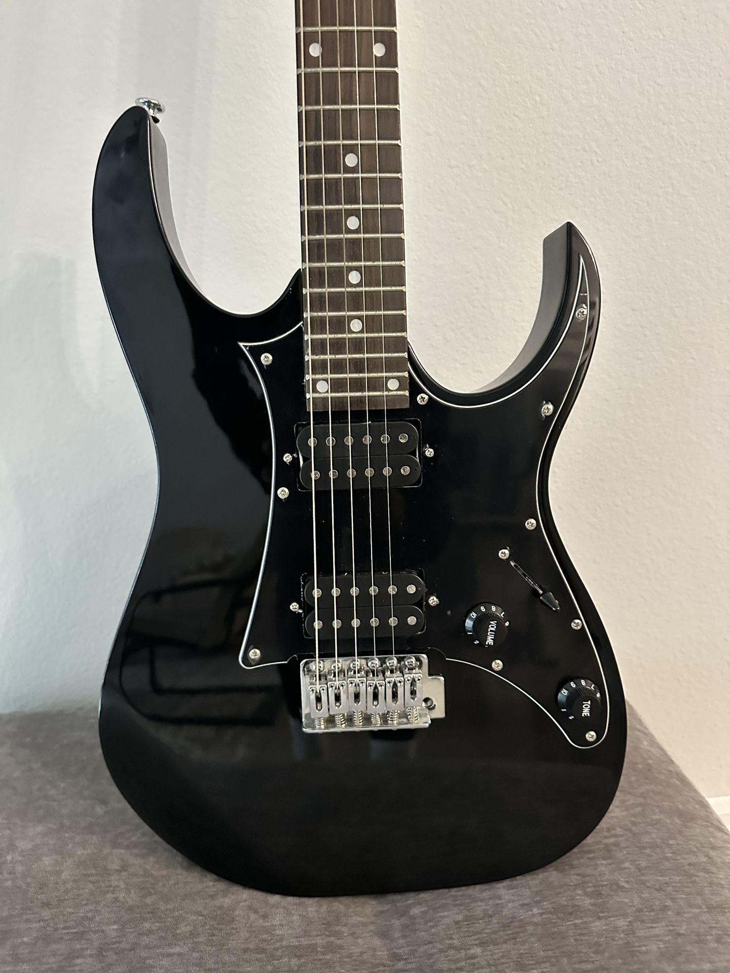 Black Electric Guitar