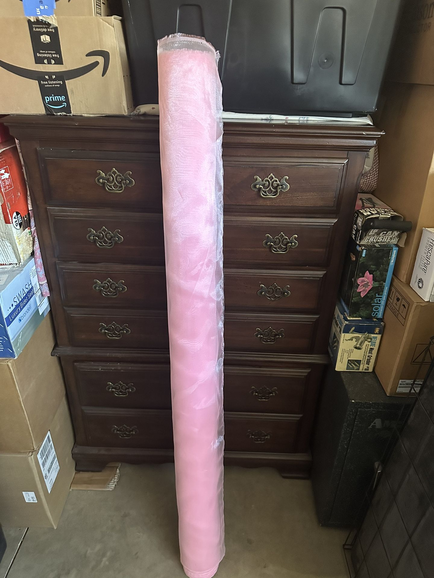 Roll Of Pink Tulle