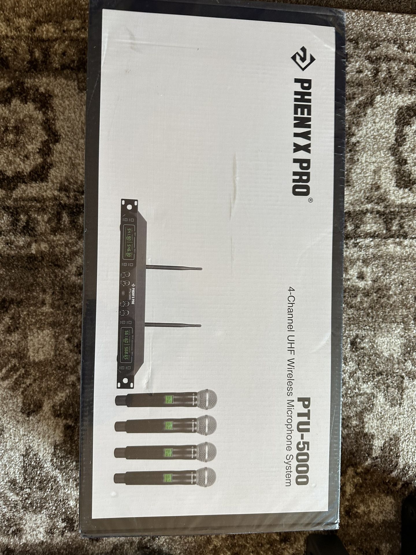 4-channel Wireless Microphone System