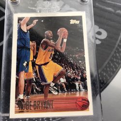 Kobe Bryant 96-97 Topps Rookie Card