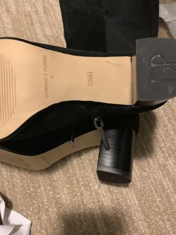 Donald pliner black boots
