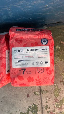 Pura diapers $10 each #7::::9