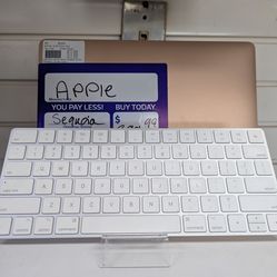 Rose Gold Apple Laptop and Wireless Apple keyboard!!
