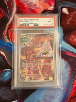 2023 Pokemon Scarlet & Violet Drowzee Illustration Rare PSA 9