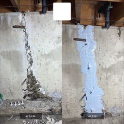 Basement repair cracks