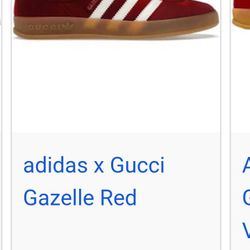ADDIDAS X GUCCI GAZELLE SHOES