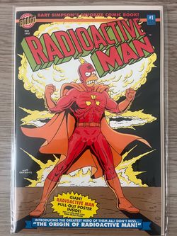 Radioactive Man Comic Book (Bongo 1993)