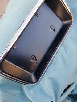 87 Chevrolet El Camino License Plate Pocket