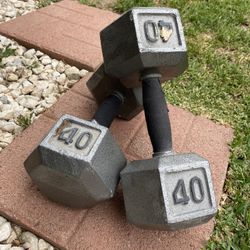Dumbbells 40’s
