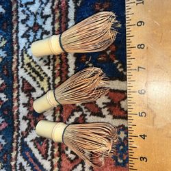 Vintage Japanese Bamboo Whisk For Macha Tea Ceremony