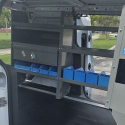 Ford Transit Connect Shelving 