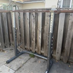 Squat Rack With Olympic Bar 