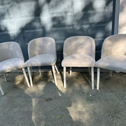 Club Dining Chairs 4 Piece Set 