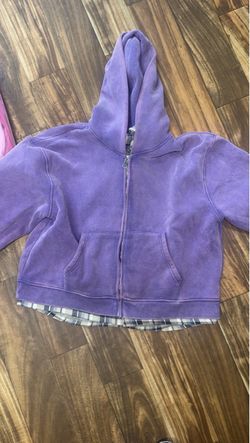 HMDLa plaid flannel hoodie