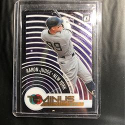 2021 Donruss Optic T Minus 321 Aaron Judge Error Card