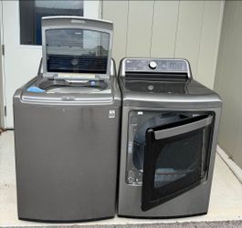 LG washer and dryer
