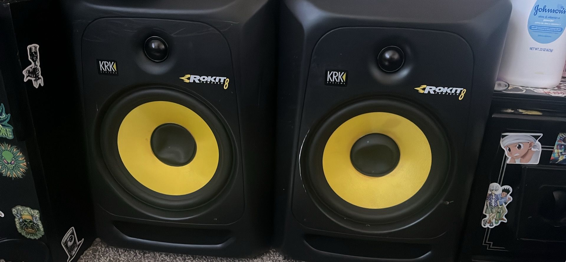 KRK ROKIT 8" Classic Powered Active Studio Monitor Speaker ROKIT RP8G3