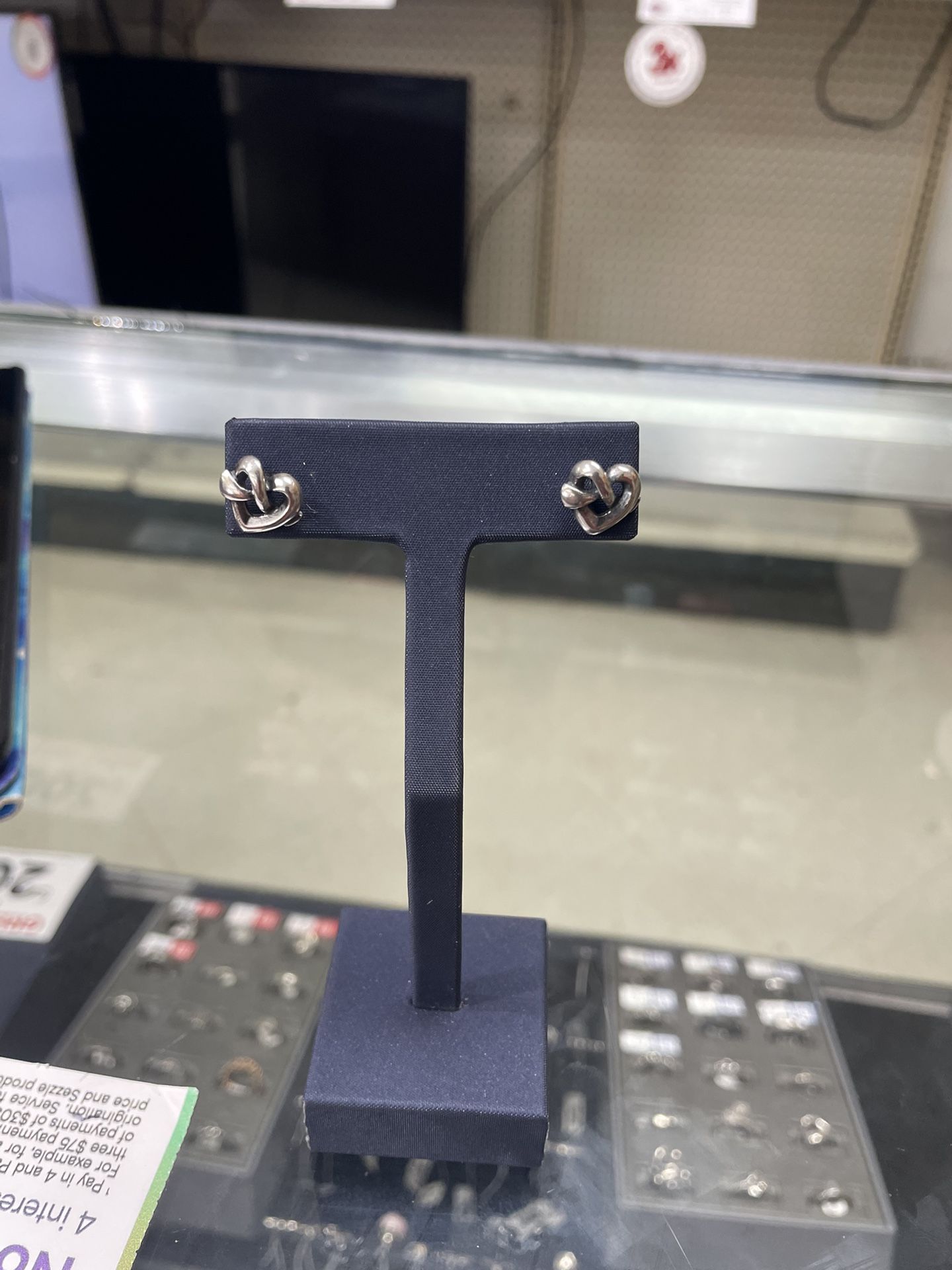 James Avery Silver Heart Earrings
