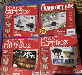 4 Prank Gift Boxes 