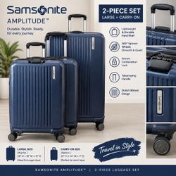 Samsonite Amplitude 2-Piece Hardside Luggage set