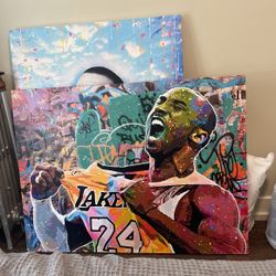 Kobe Bryant Painting 