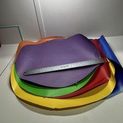 Professional vinyl repair patches for bounce inflatable house with fastening stakes