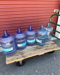 Primo 5 gal plastic bottles