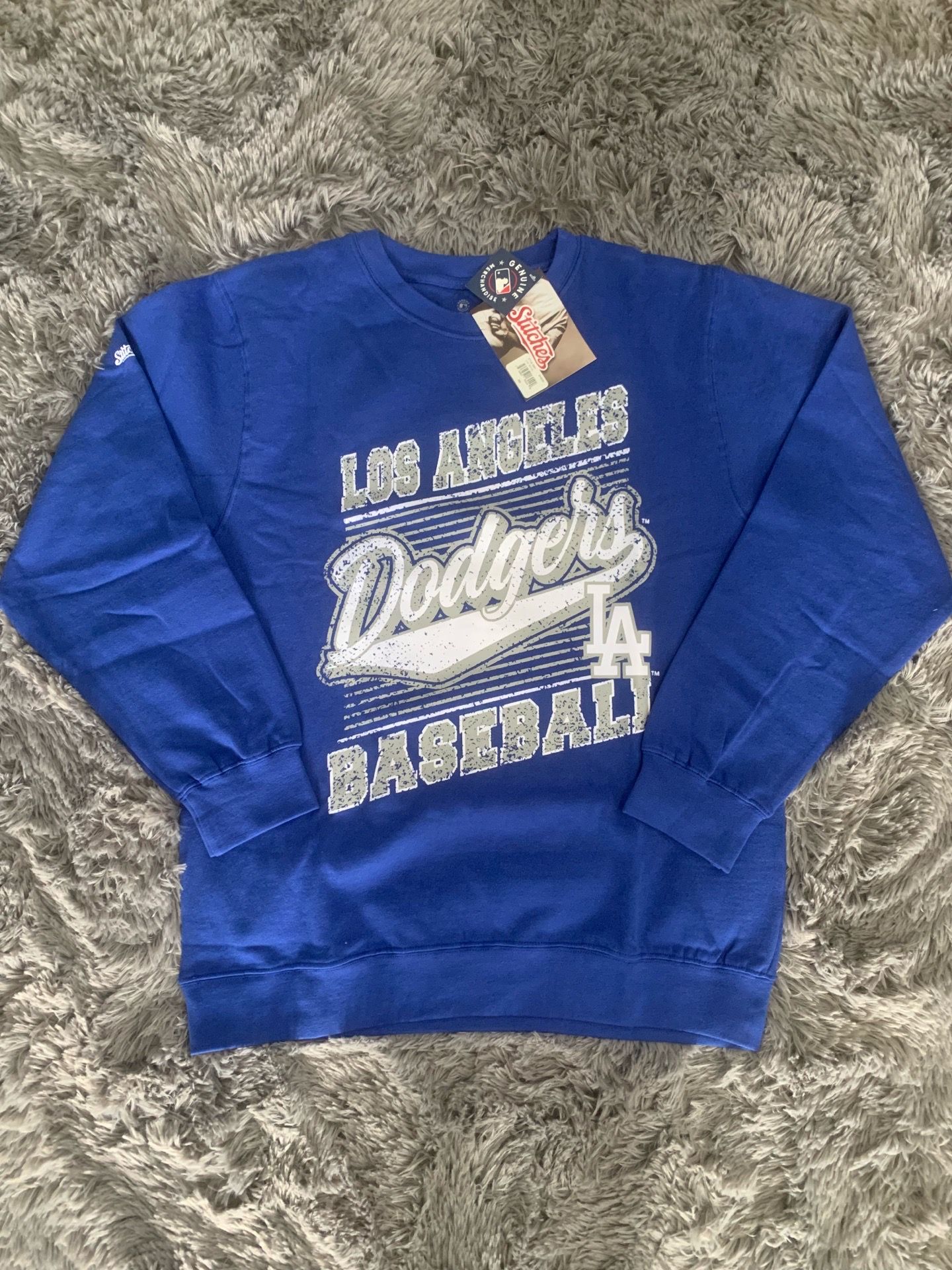 Los Angeles Dodgers Crew Sweatshirt - Genuine Merchandise Men’s Medium NWT