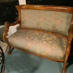 Antique Settee Bench