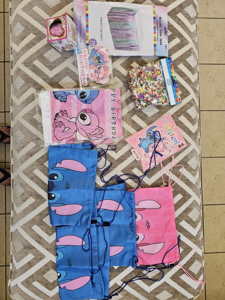 Angel And Stitch Party Supplies