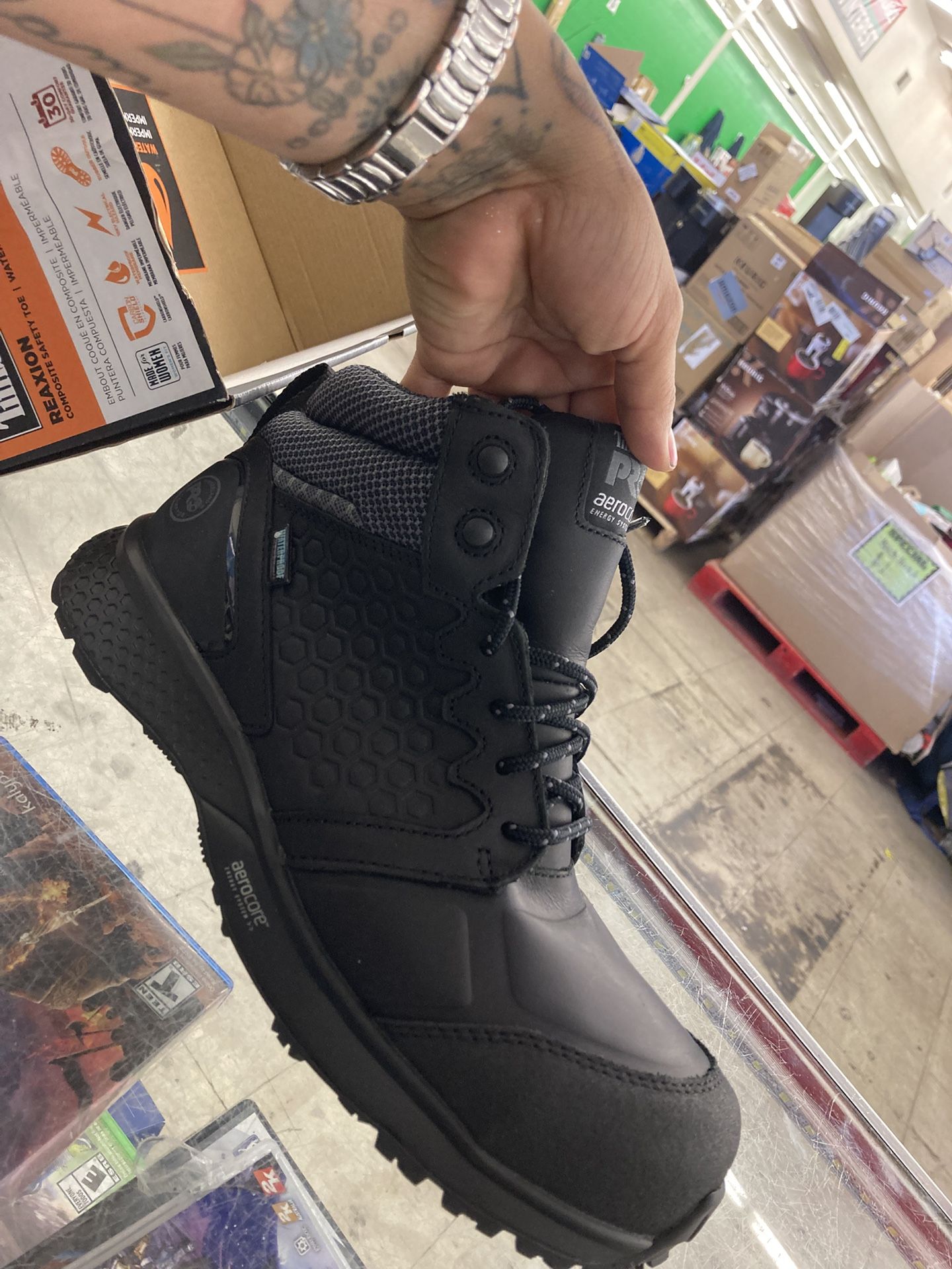 Timberland Steel Toe Boots