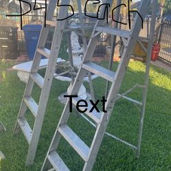 Excellent Condition Variety Of Ladders 