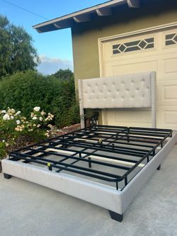 Queen Upholstered Headboard