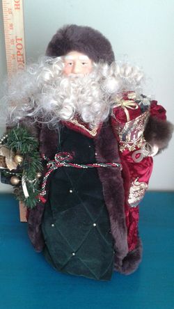 Santa Statues $15 each