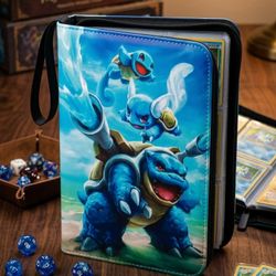 Pokemon TCG Card Binder Pikachh Ascended Heroes Destined Rivals Perfect Order 151 Mewtwo Mew Bulbasaur Squirtle Charizard Lucario Lugia Moltres Zapdos