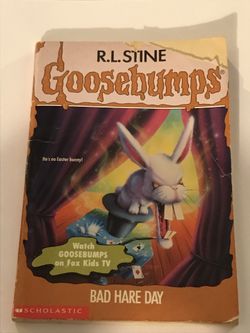 Bad Hare Day (Goosebumps #41) by R. L. Stine 1996 1st Print