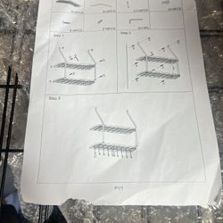 Garage Hanging Shelves 