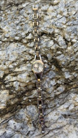 Women's, Quartz, Gold, Tone, &, Silver, Tone, Watch